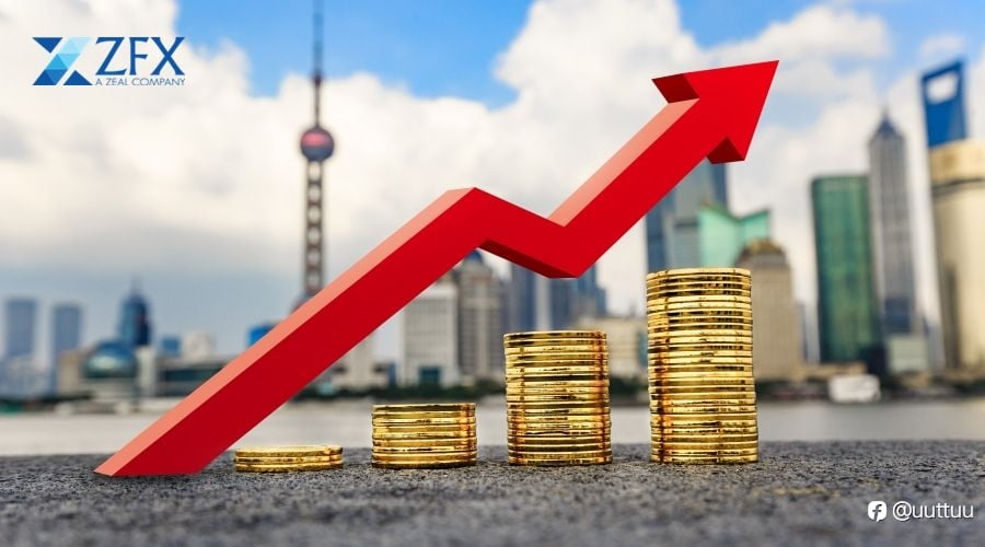 ZFX山海证券:美国CPI降温,金价上涨超2%!