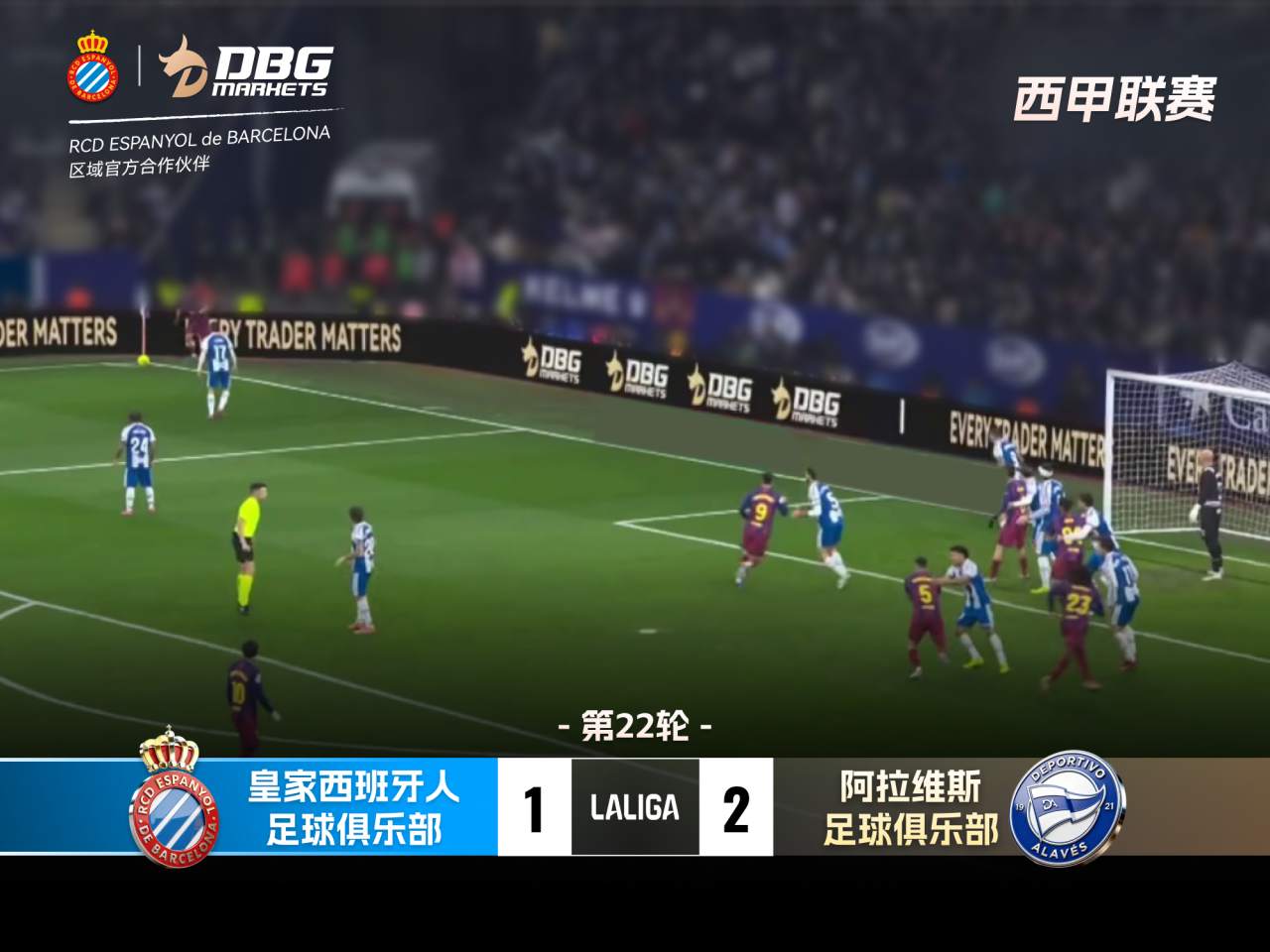 赛后回顾｜2026 西甲第 22 轮：皇家西班牙人主场迎战阿拉维斯