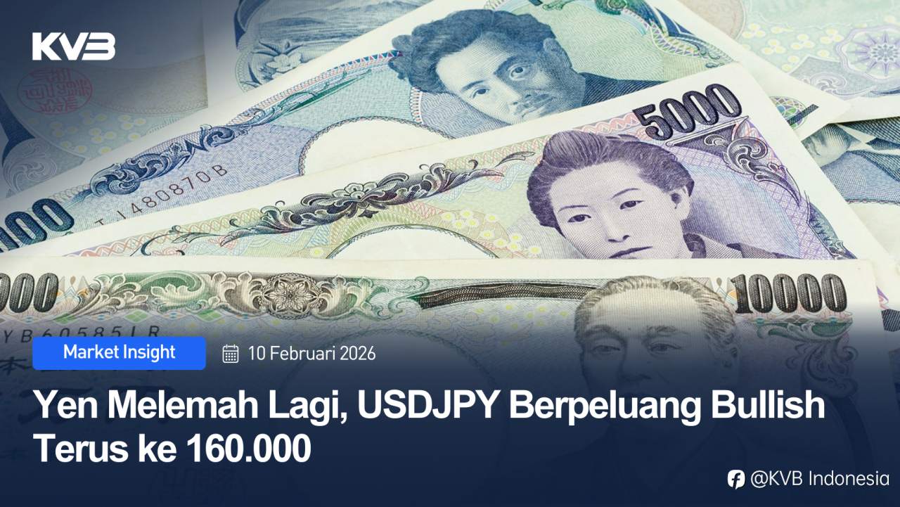 Yen Melemah & USDJPY Bullish Menuju 160.000