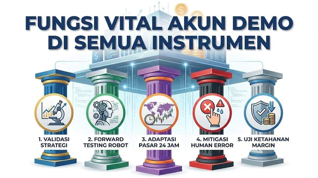 ANTI BONCOS! 10 LANGKAH SETTING AKUN DEMO TRADING TERBAIK AGAR TERASA SEPERTI UANG ASLI