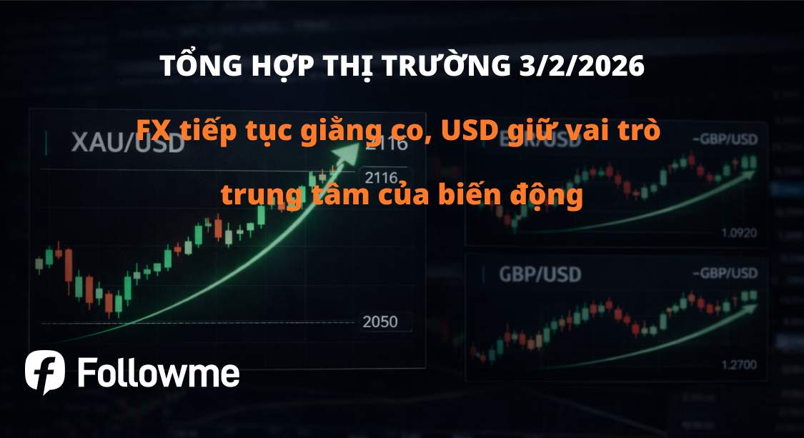 FX tiếp tục giằng co, USD giữ vai trò trung tâm của biến động
