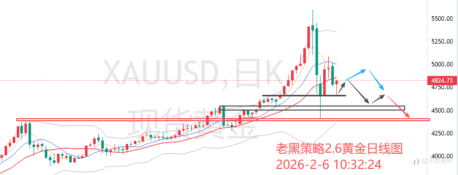 老黑策略：2.6外汇、黄金、原油分析策略