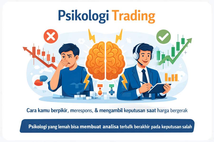 PSIKOLOGI TRADING YANG MENENTUKAN ARAH PROFIT DI MARKET FOREX