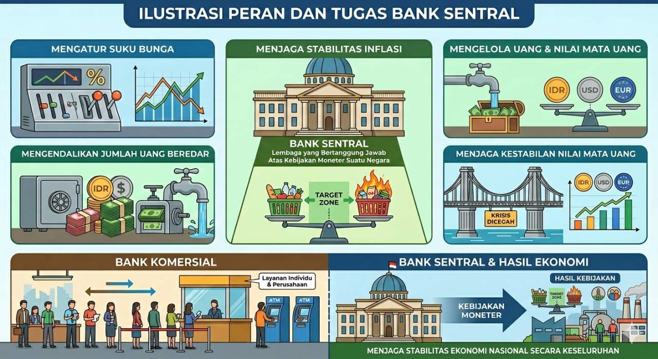 Peran Bank Sentral dalam Forex: Kekuatan Besar di Balik Pergerakan Market