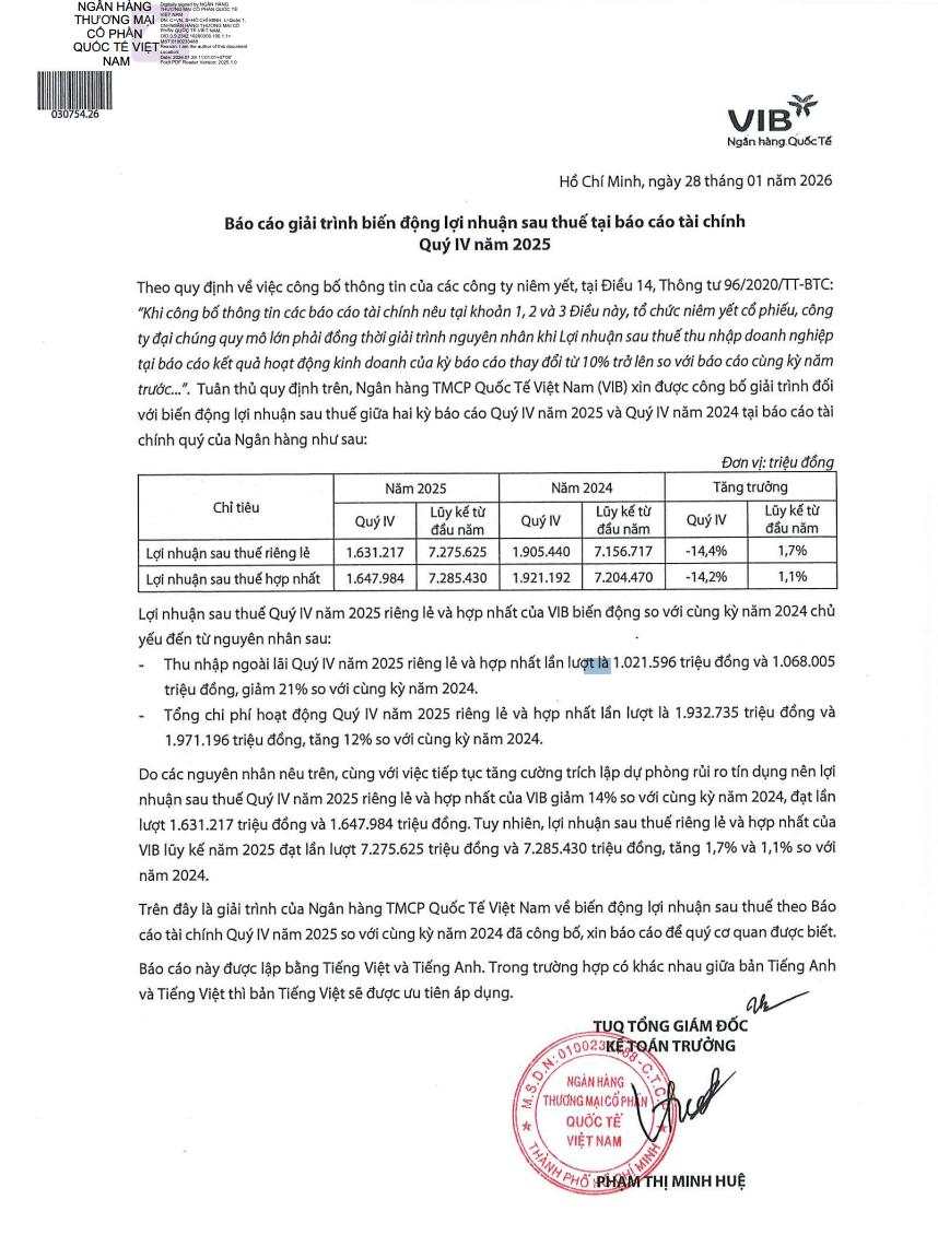 Kim chủ đứng sau concert Anh trai say hi giải trình khi lợi nhuận sau thuế bốc hơi 14%