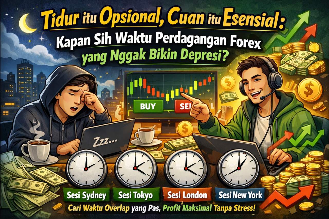 Tidur itu Opsional, Cuan itu Esensial: Kapan Sih Waktu Perdagangan Forex yang Nggak Bikin Depresi?