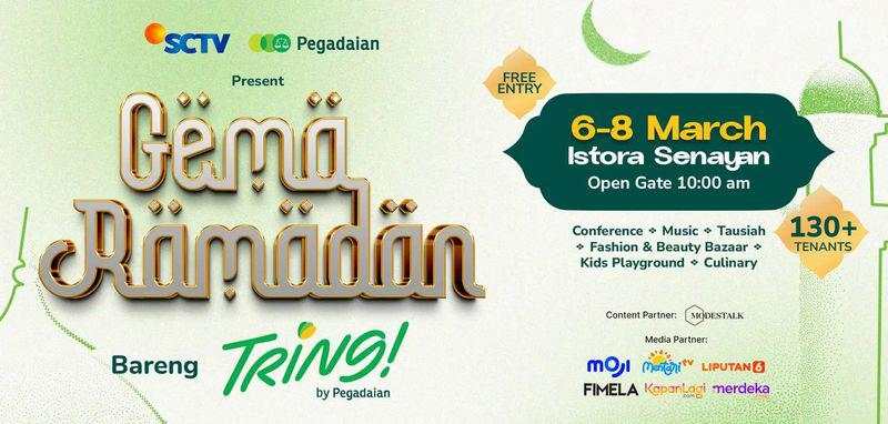 Akhir Pekan di Ramadan Bareng Tring! by Pegadaian, Ada Bazar-Talk Show