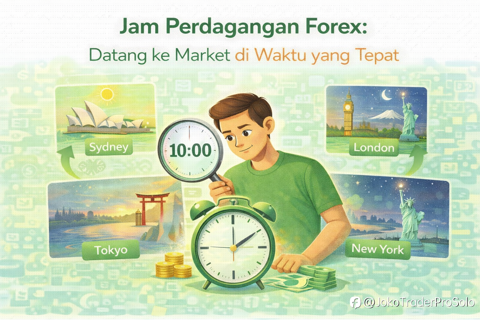 Jam Perdagangan Forex: Datang ke Market di Waktu yang Tepat