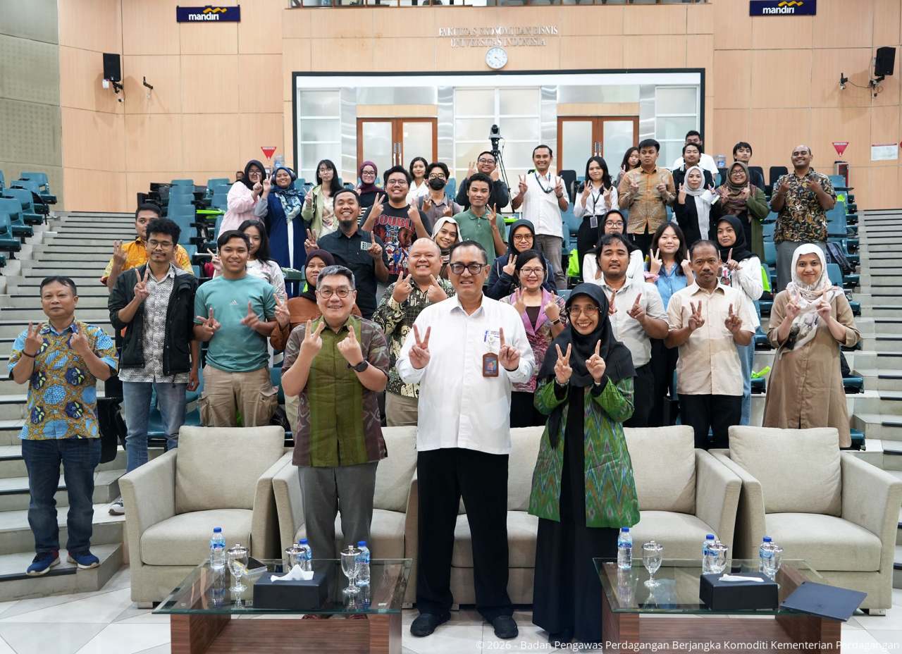 Kuliah Umum Investasi Emas dalam Perspektif Regulasi dan Perlindungan Konsumen bersama Kepala Bappebti