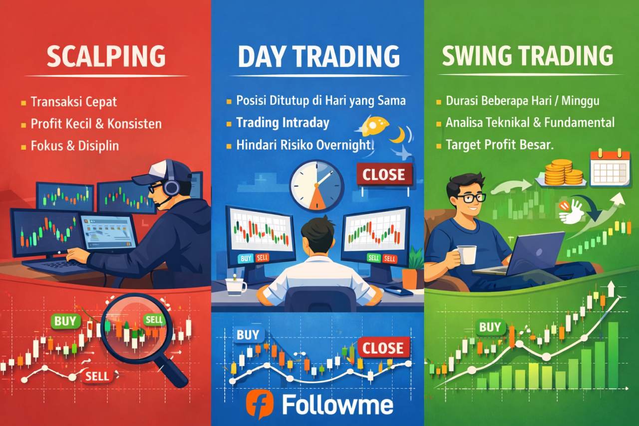 Scalping, Day Trading, atau Swing Trading Mana yang Paling Cocok Buat Kamu?
