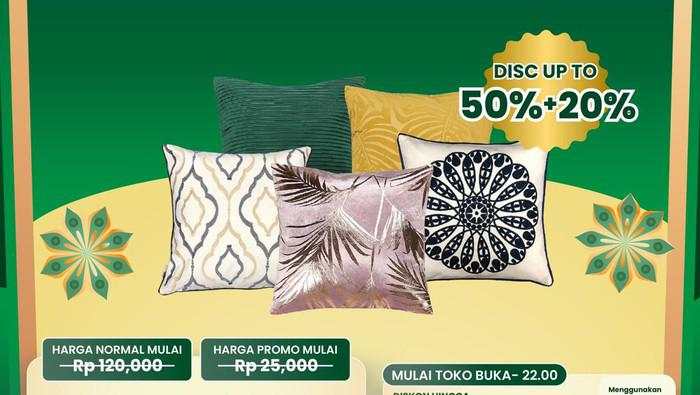 Sarung Bantal Sofa Cuma Rp 20 Ribu, Buruan ke Transmart Full Day Sale!