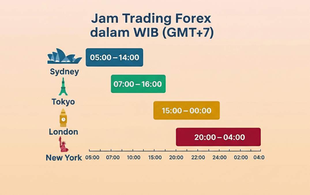 Jam Operasional Forex: Memilih Waktu yang Tepat Biar Trading Lebih Masuk Akal