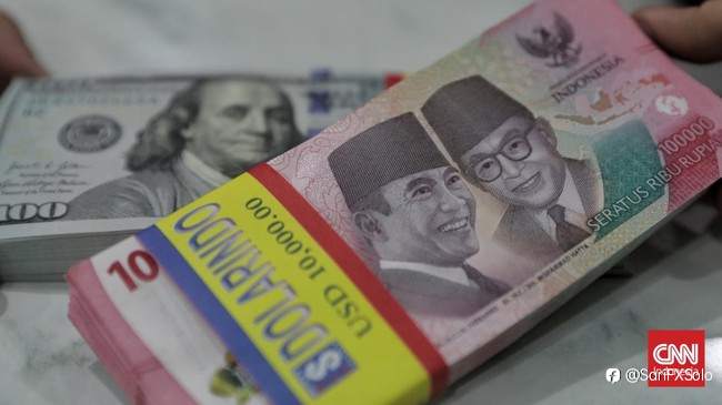Rupiah Melemah ke Rp16.869 per Dolar AS Usai Libur Imlek