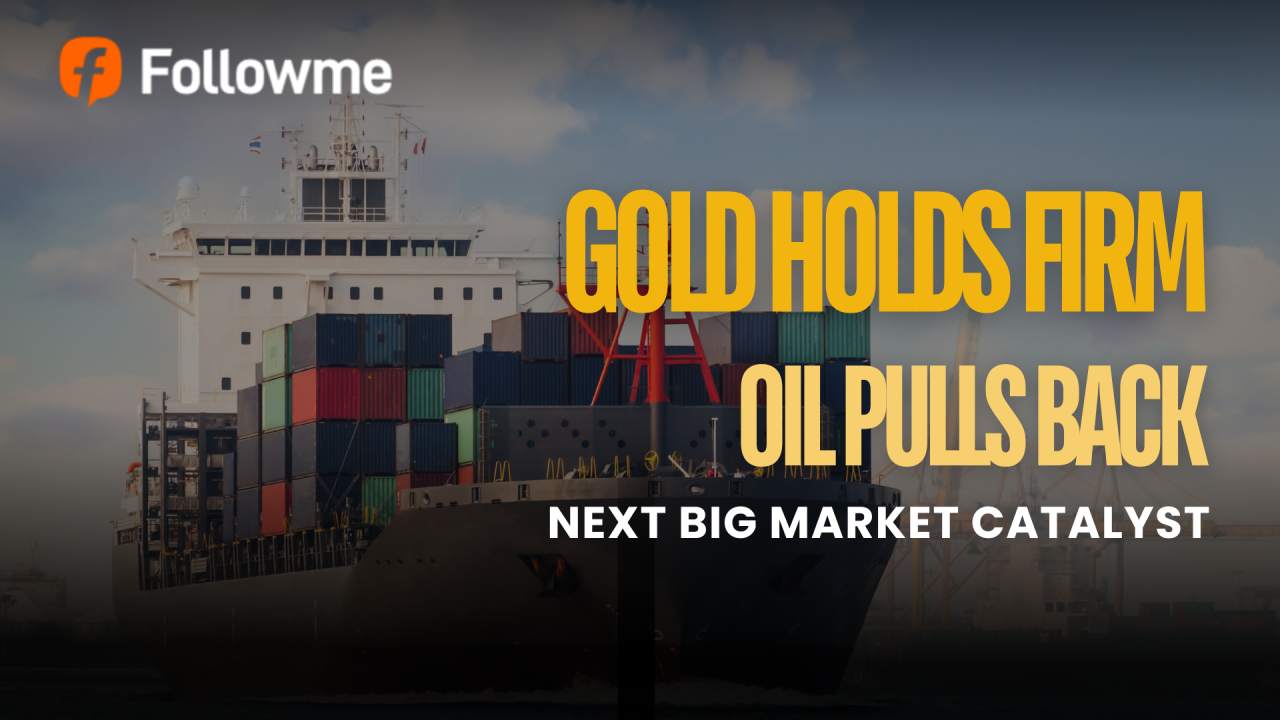 Gold Holds Firm While Oil Pulls Back: Traders Navigate Iran Risk, Inflation Watch, and the Next Big Market Catalyst