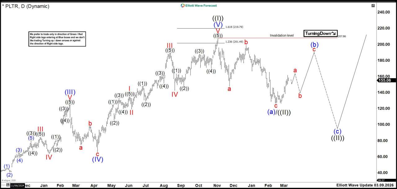 PLTR: Elliott Wave Cycle Complete? Key Levels for the Next Move.