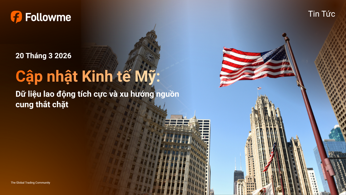 Cập nhật Kinh tế Mỹ: Dữ liệu lao động tích cực và xu hướng nguồn cung thắt chặt khiến trader cần theo dõi sát sao
