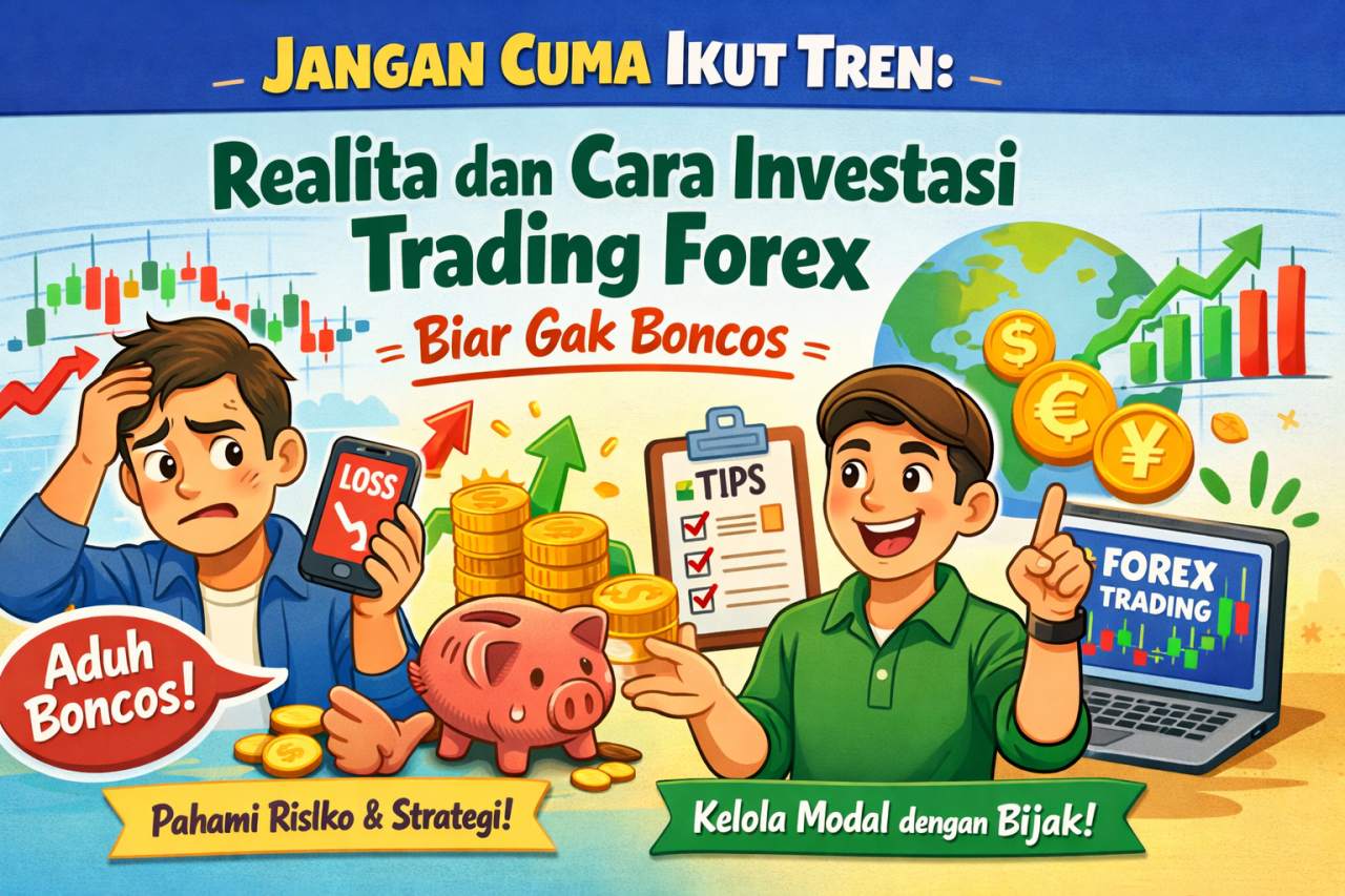 Jangan Cuma Ikut Tren: Realita dan Cara Investasi Trading Forex Biar Gak Boncos