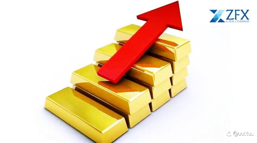ZFX山海证券:冲高回落!金价震荡加剧!