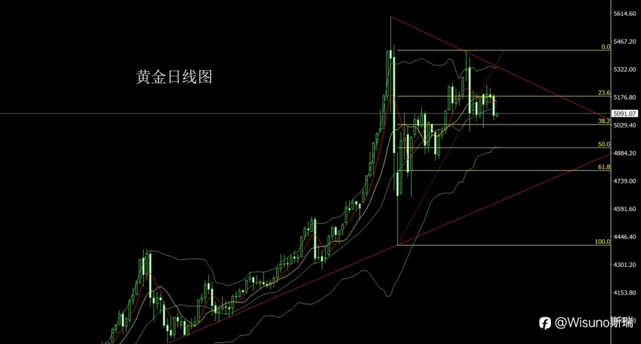 Wisuno3月16日市场分析:通胀预期抬升降息节奏,金银短线承压震荡