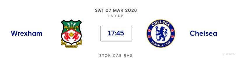 TMGM X Chelsea｜TMGM品牌标识亮相切尔西足总杯战袍，双方合作开启荣耀新篇章