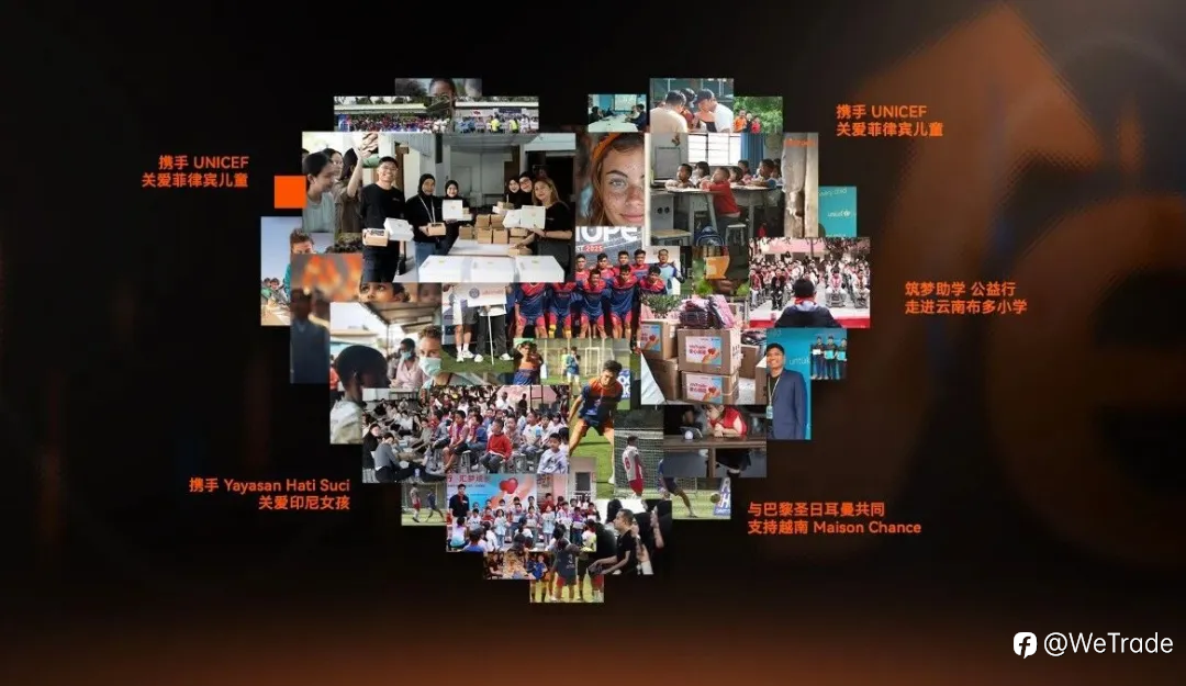 WeTrade携手红十字会,为大地山学子送去春天