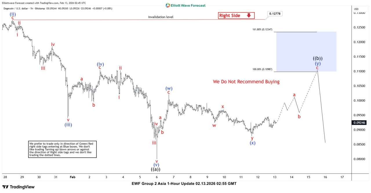 DOGEUSD Faces Downside After Blue Box Reaction