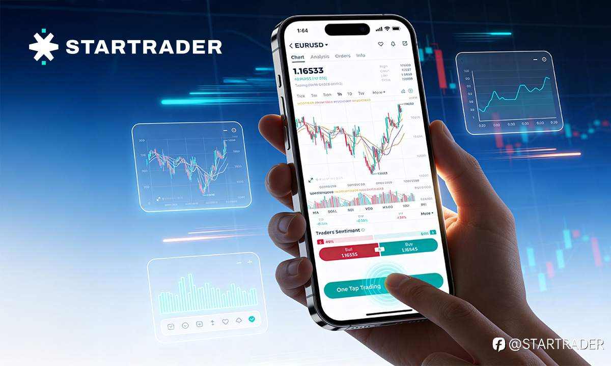 STARTRADER星迈APP迎来重磅升级,正式迈入一键交易时代!