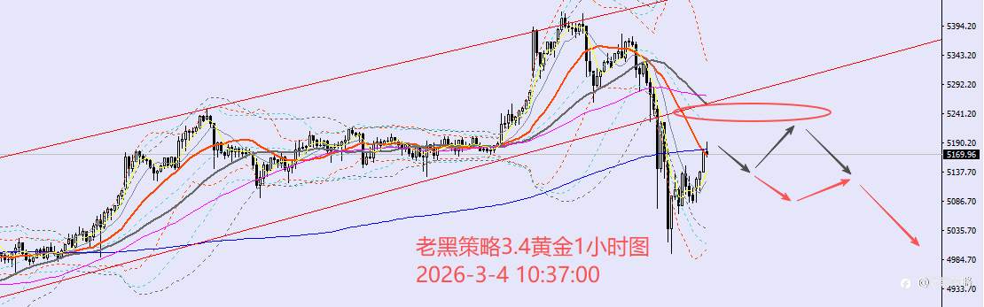 老黑策略：3.4外汇、黄金、原油分析策略