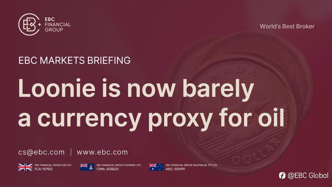 EBC Markets Briefing | Loonie is now barely a currency proxy for oil