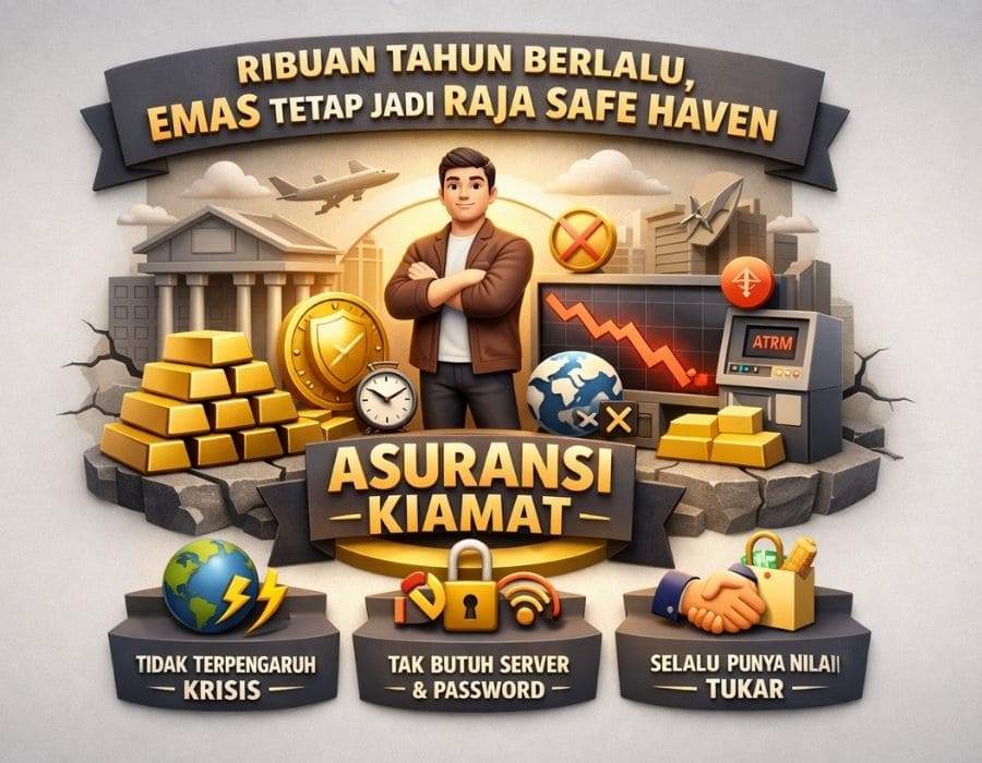 ANALISA EMAS VS BITCOIN: MANA YANG LEBIH ‘TAHAN BANTING’ PAS DUNIA LAGI CHAOS?