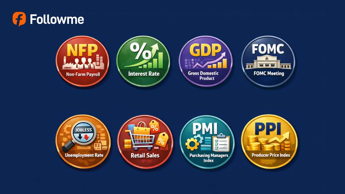 Berita Ekonomi Penting yang Wajib Diketahui Trader NFP, GDP, CPI & Interest Rate