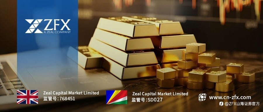 ZFX山海证券:最差月度表现!金价月跌14%!