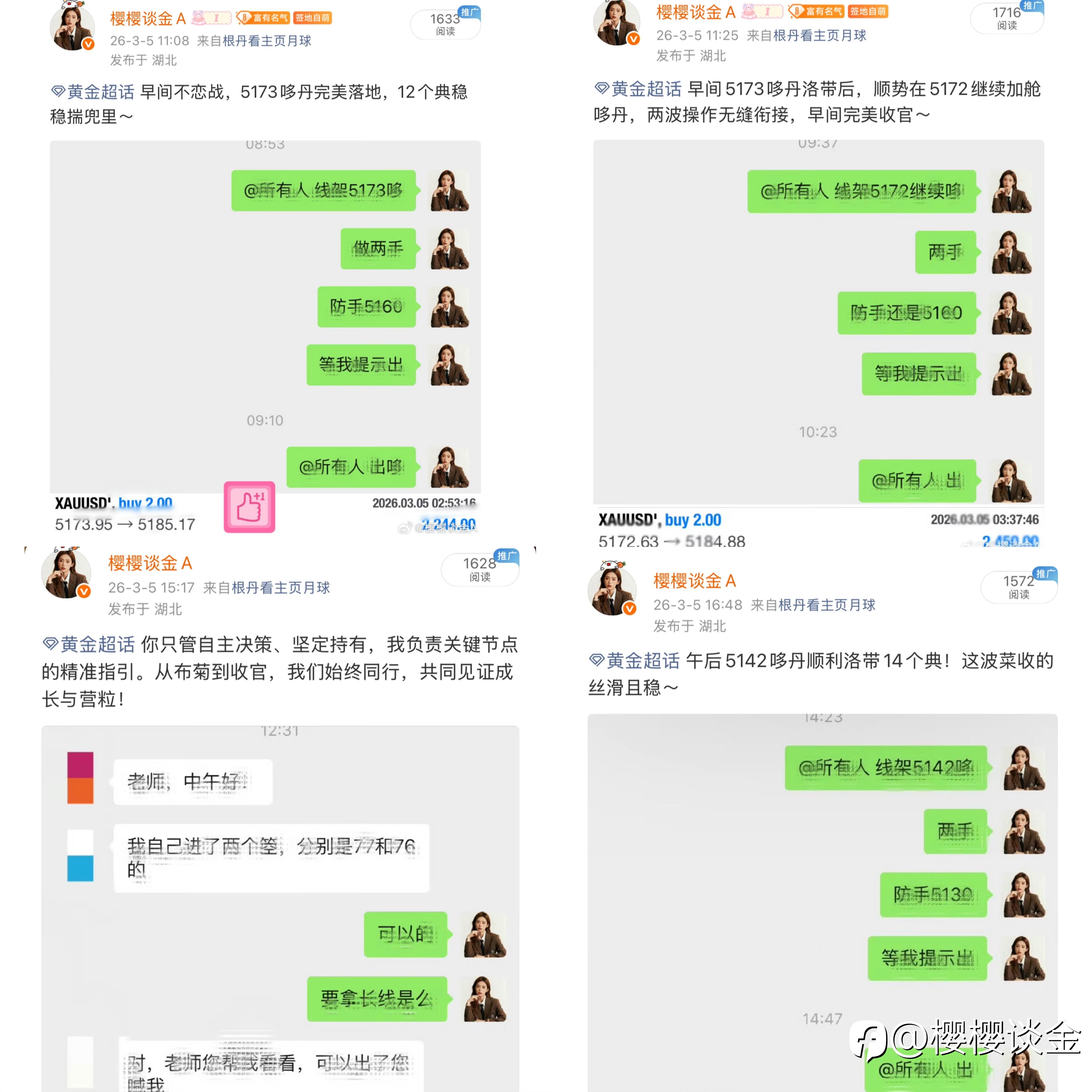 樱姐黄金3.5交易思路总结