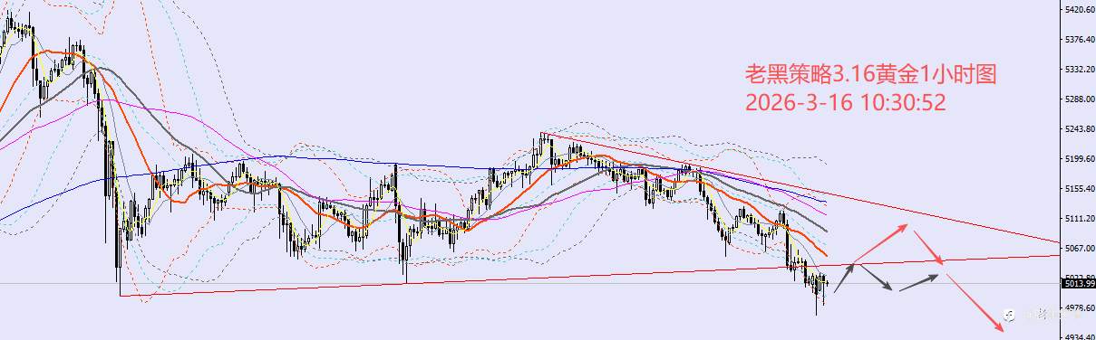 老黑策略：3.16外汇、黄金、原油分析策略