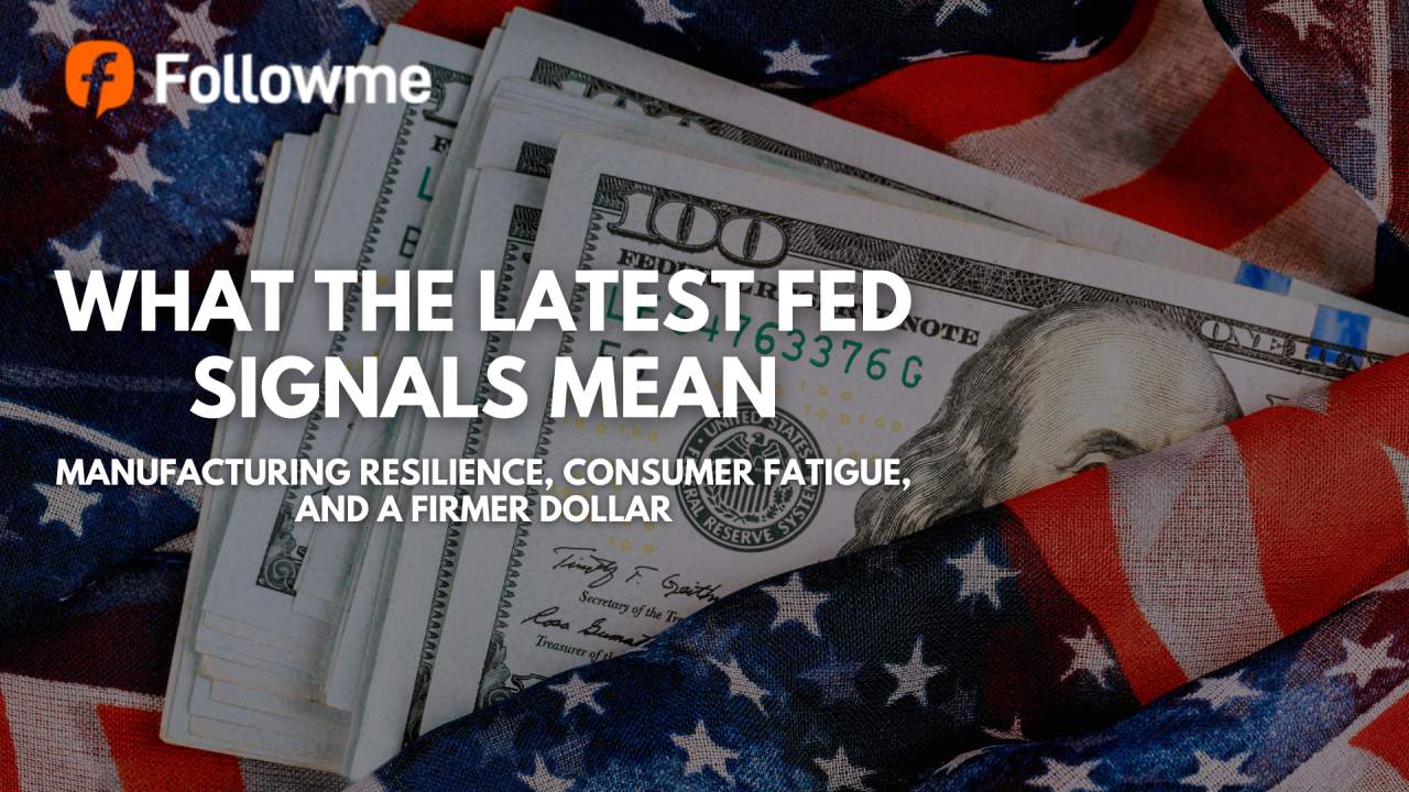 What the Latest Fed Signals Mean: Manufacturing Resilience, Consumer Fatigue, and a Firmer Dollar 