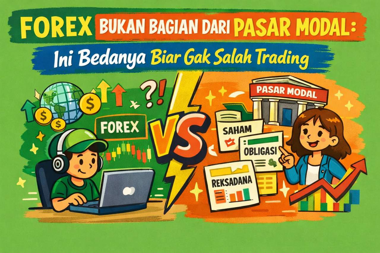 Forex Bukan Bagian dari Pasar Modal: Ini Bedanya Biar Gak Salah Trading