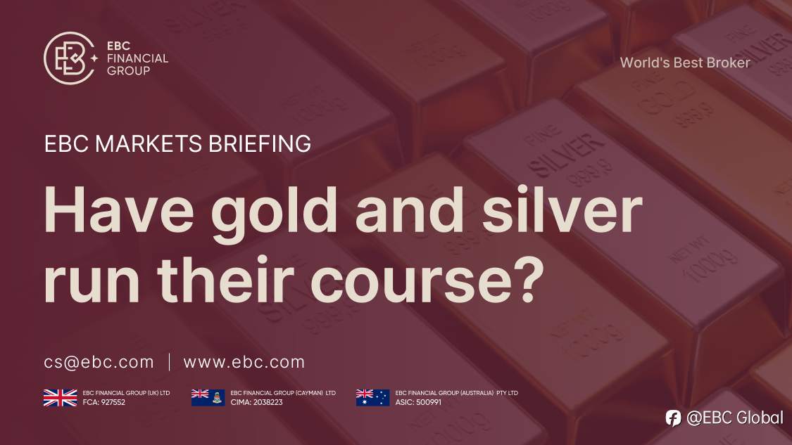 ​EBC Markets Briefing | Have gold and silver run their course?