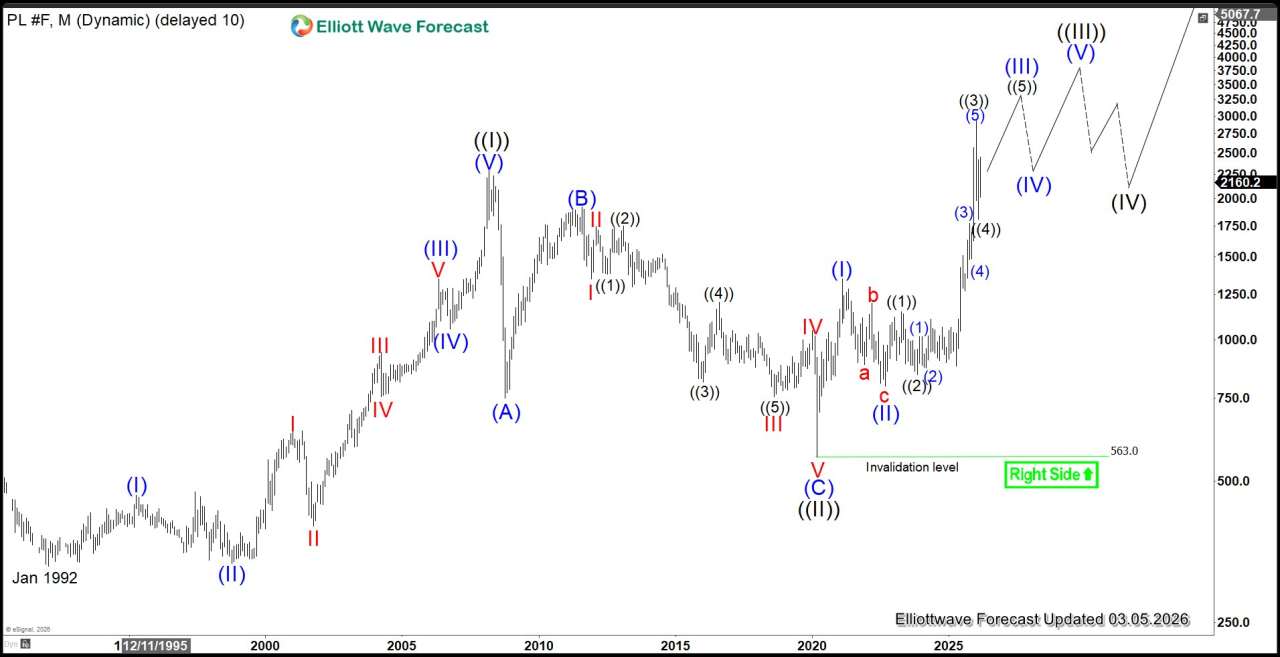 Platinum Surges to Record High: Elliott Wave Signals Ongoing Support