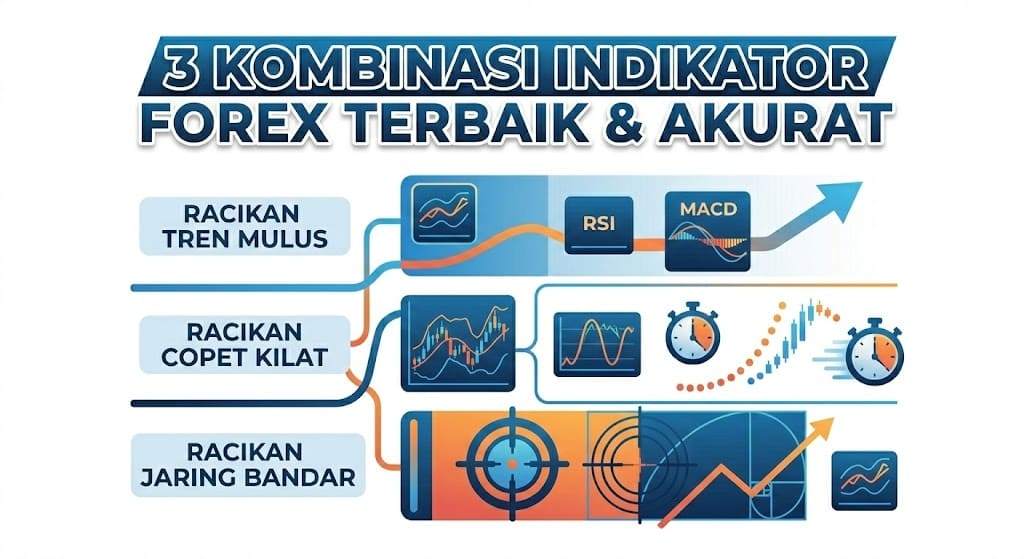 AKURAT! LIST 8 INDIKATOR FOREX TERBAIK WAJIB DIPAKAI SEMUA TRADER DARI GAYA SCALPING SAMPAI SWING!
