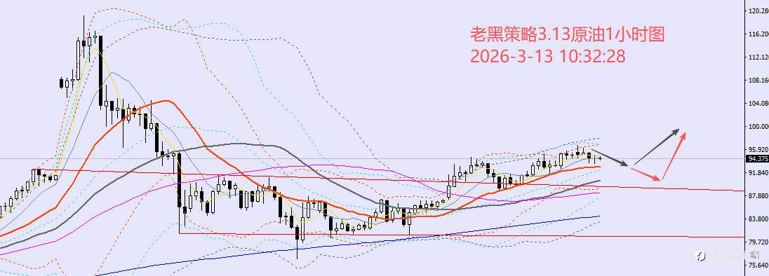 老黑策略：3.13外汇、黄金、原油分析策略