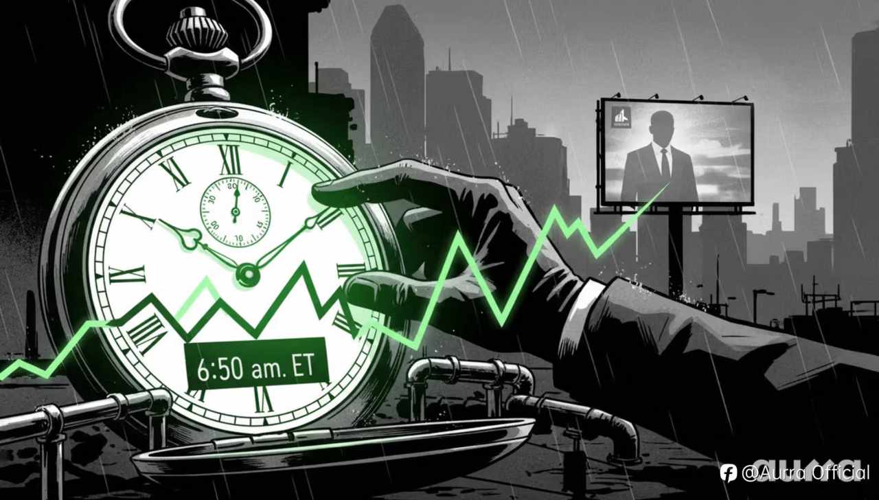 标普 500 与原油期货在特朗普发文前数分钟异常飙升