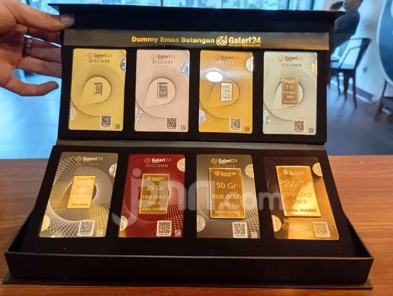 Harga Emas UBS & Galeri24 di Pegadaian Hari Ini Turun