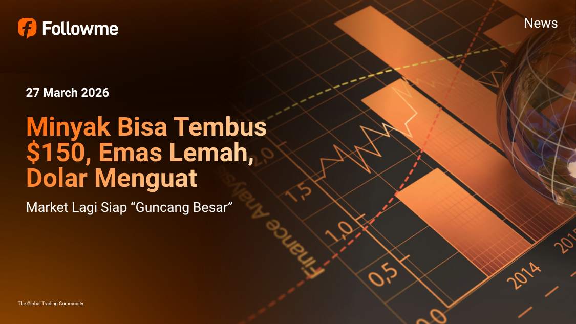 Minyak Bisa Tembus $150, Emas Lemah, Dolar Menguat - Market Lagi Siap “Guncang Besar”