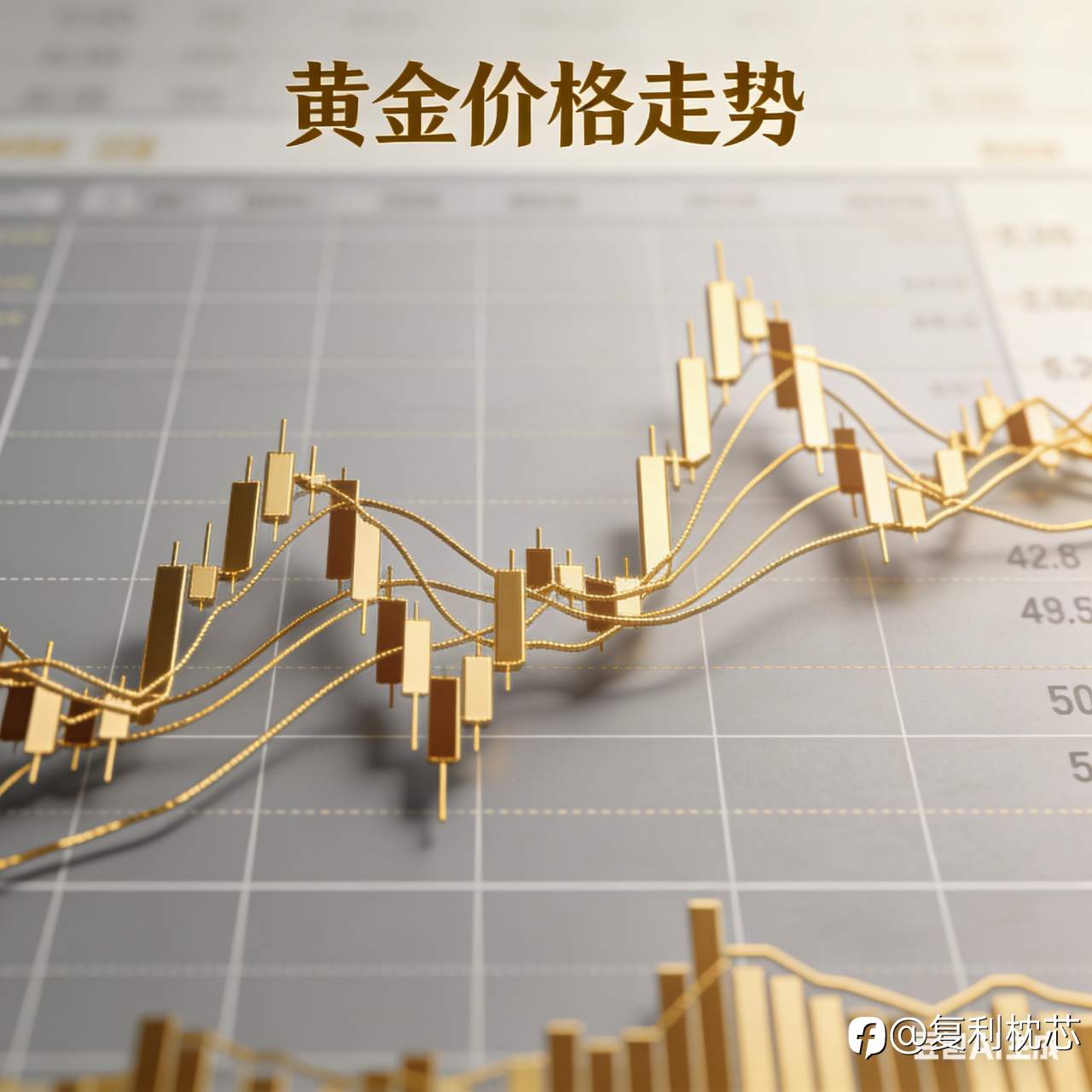 【黄金走到这儿，有点意思】