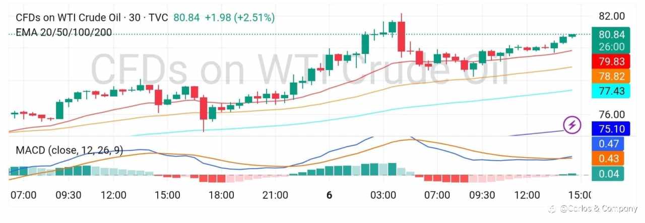 WTI Crude Oil Technical Insight