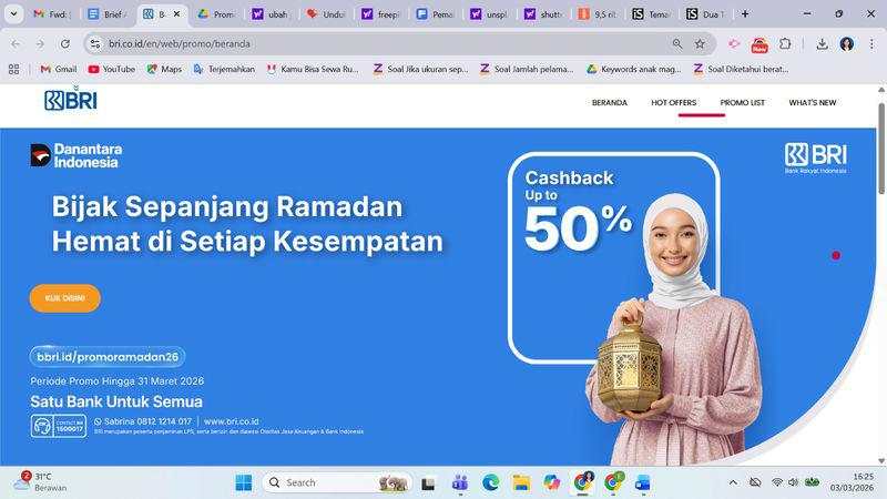 Biar THR Nggak Cepat Habis, Ini Tips Belanja Hemat dengan Promo BRI