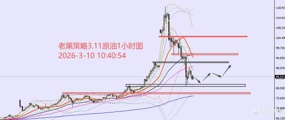 老黑策略：3.10外汇、黄金、原油分析策略