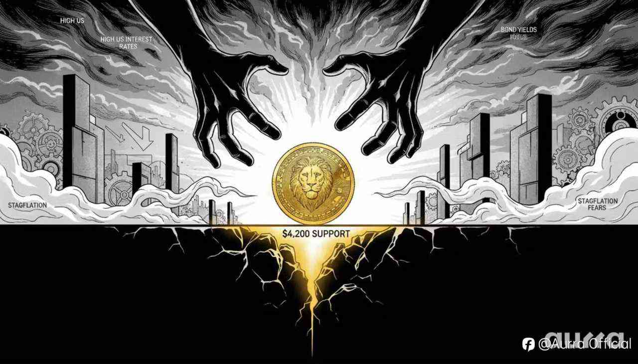 黄金走势展望:黄金坚守 4200 美元关键支撑位