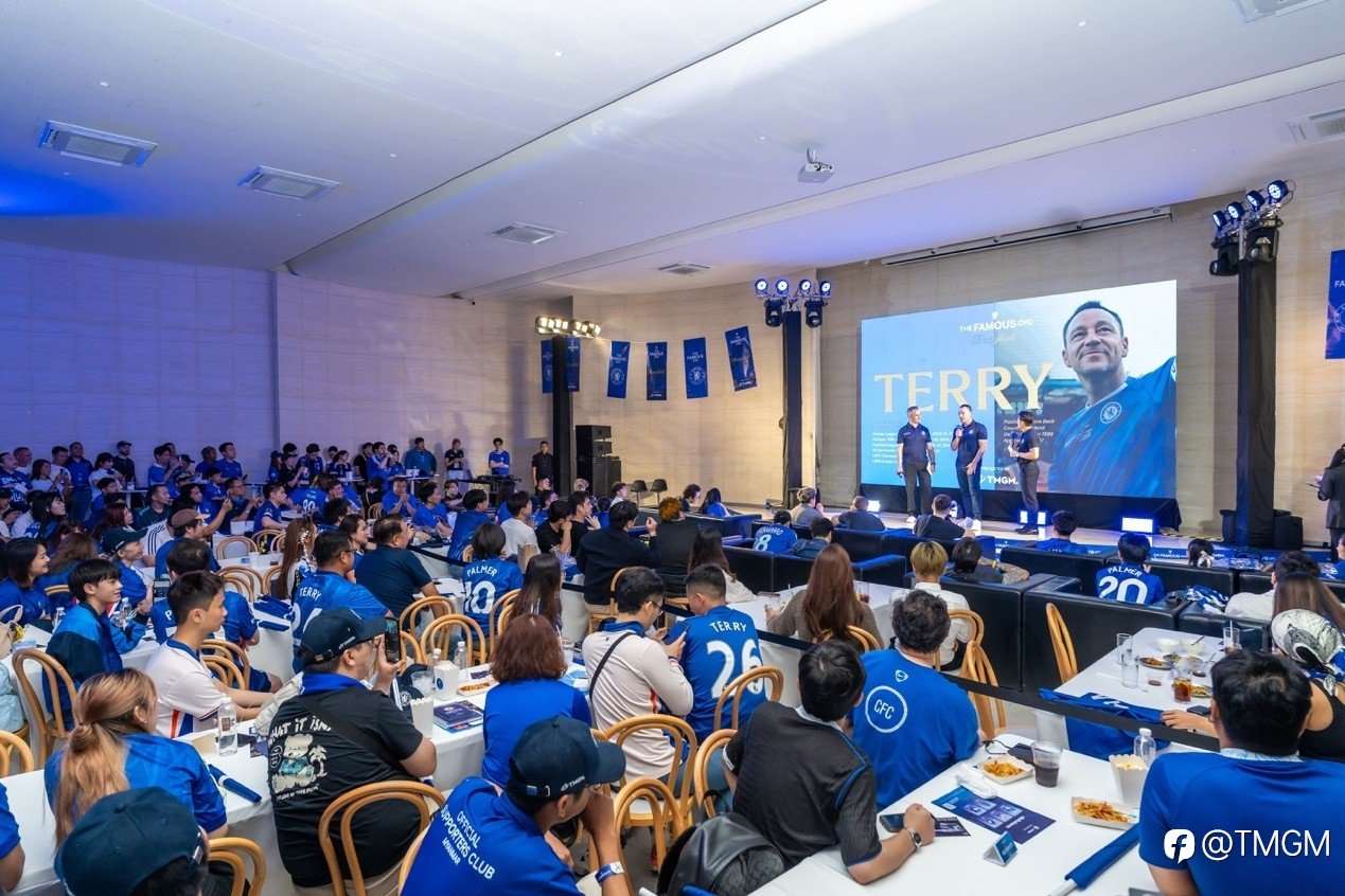 约翰·特里空降曼谷,TMGM X Chelsea倾力呈现The Famous CFC狂欢之夜