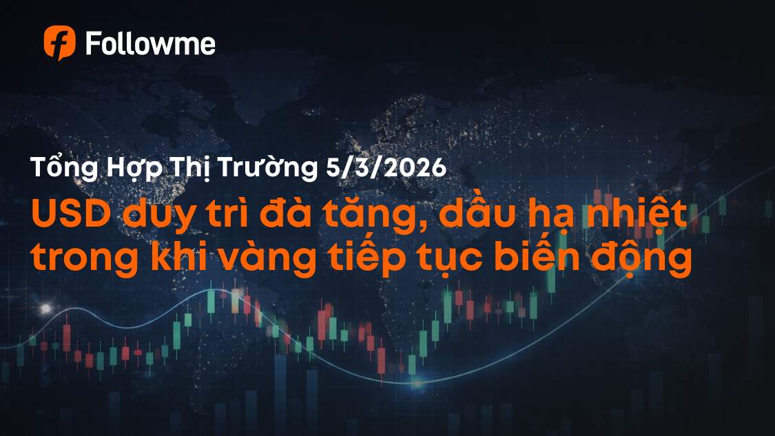 USD duy trì đà tăng, dầu hạ nhiệt nhẹ trong khi vàng tiếp tục biến động